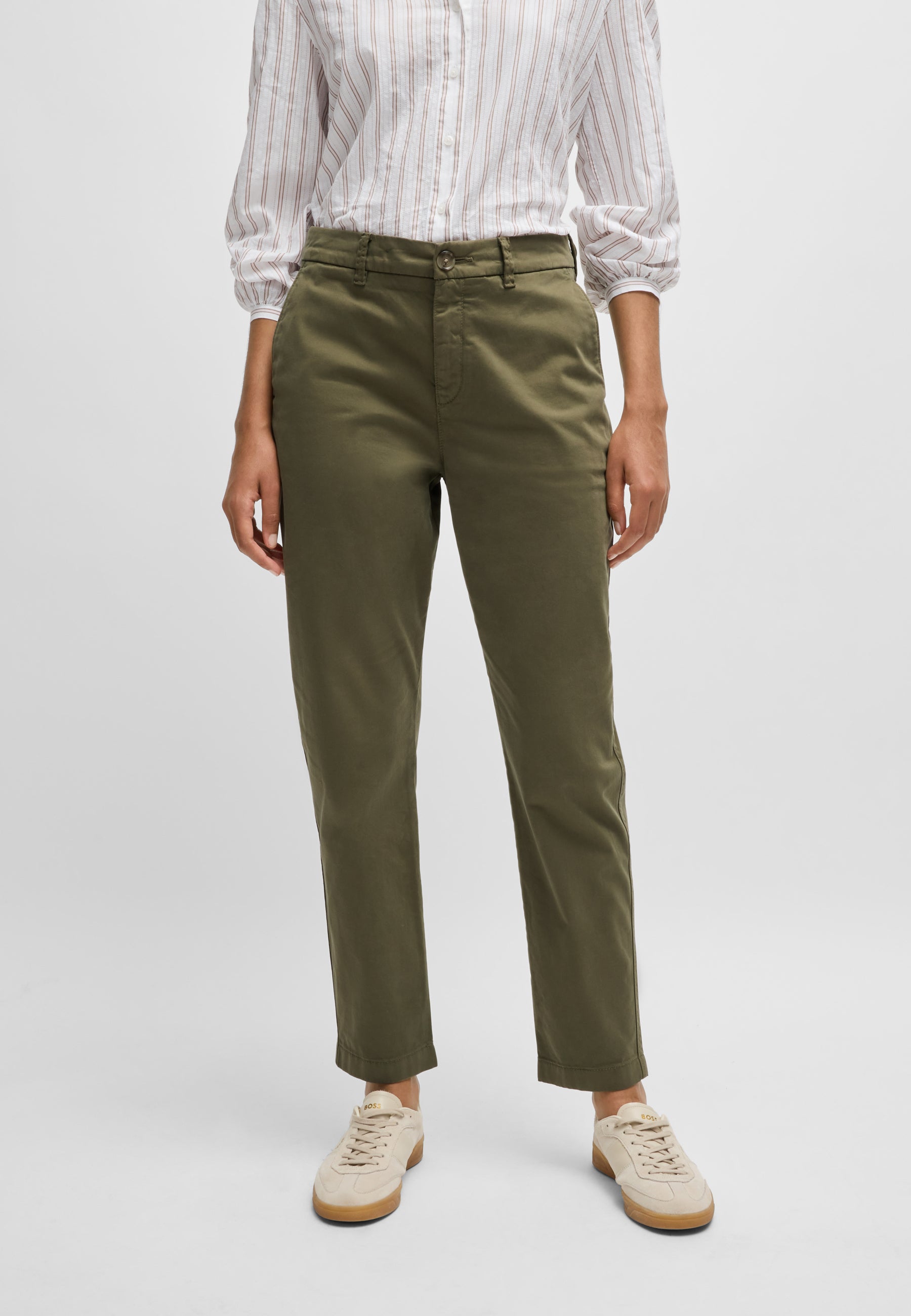 DARK GREEN // FORMAL TROUSERS C_TACHINI2-D