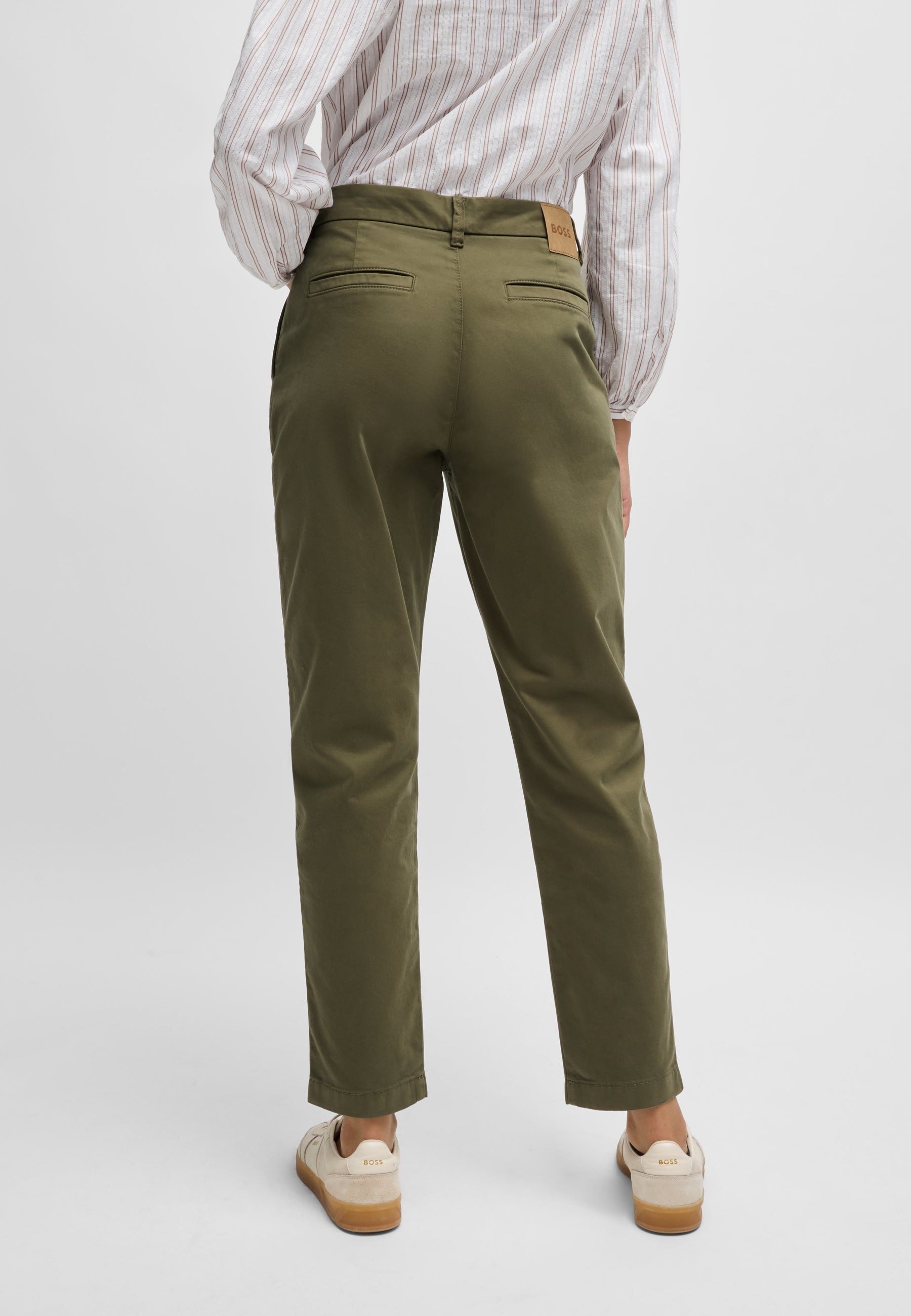 DARK GREEN // FORMAL TROUSERS C_TACHINI2-D