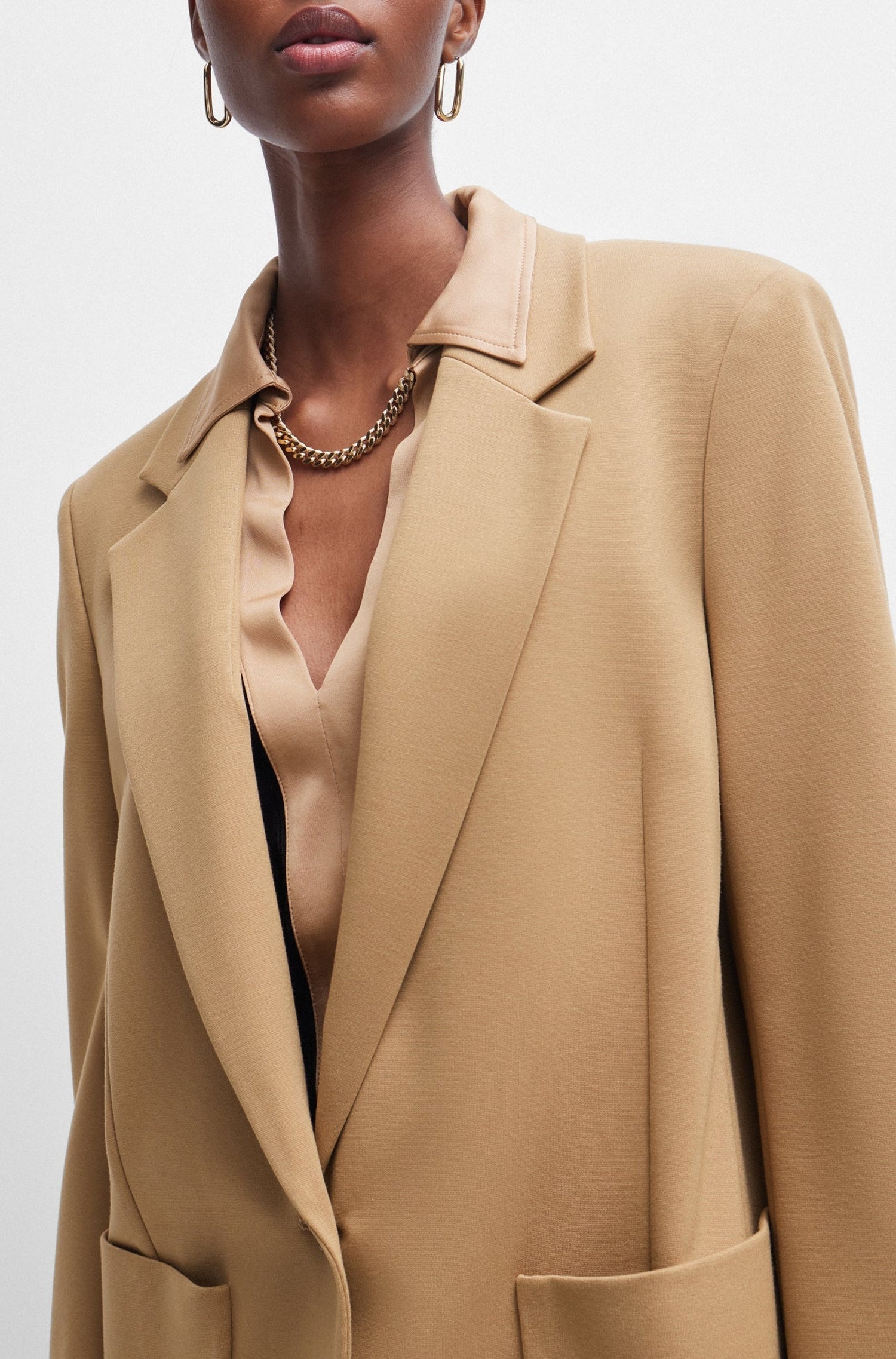 MEDIUM BEIGE // BLAZERS JAKUANA1