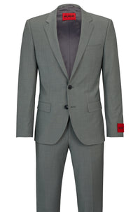 Costume Henry & Getlin en laine mélangée - Dark Green