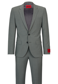 DARK GREEN // BUSINESS SUITS HENRY/GETLIN232X