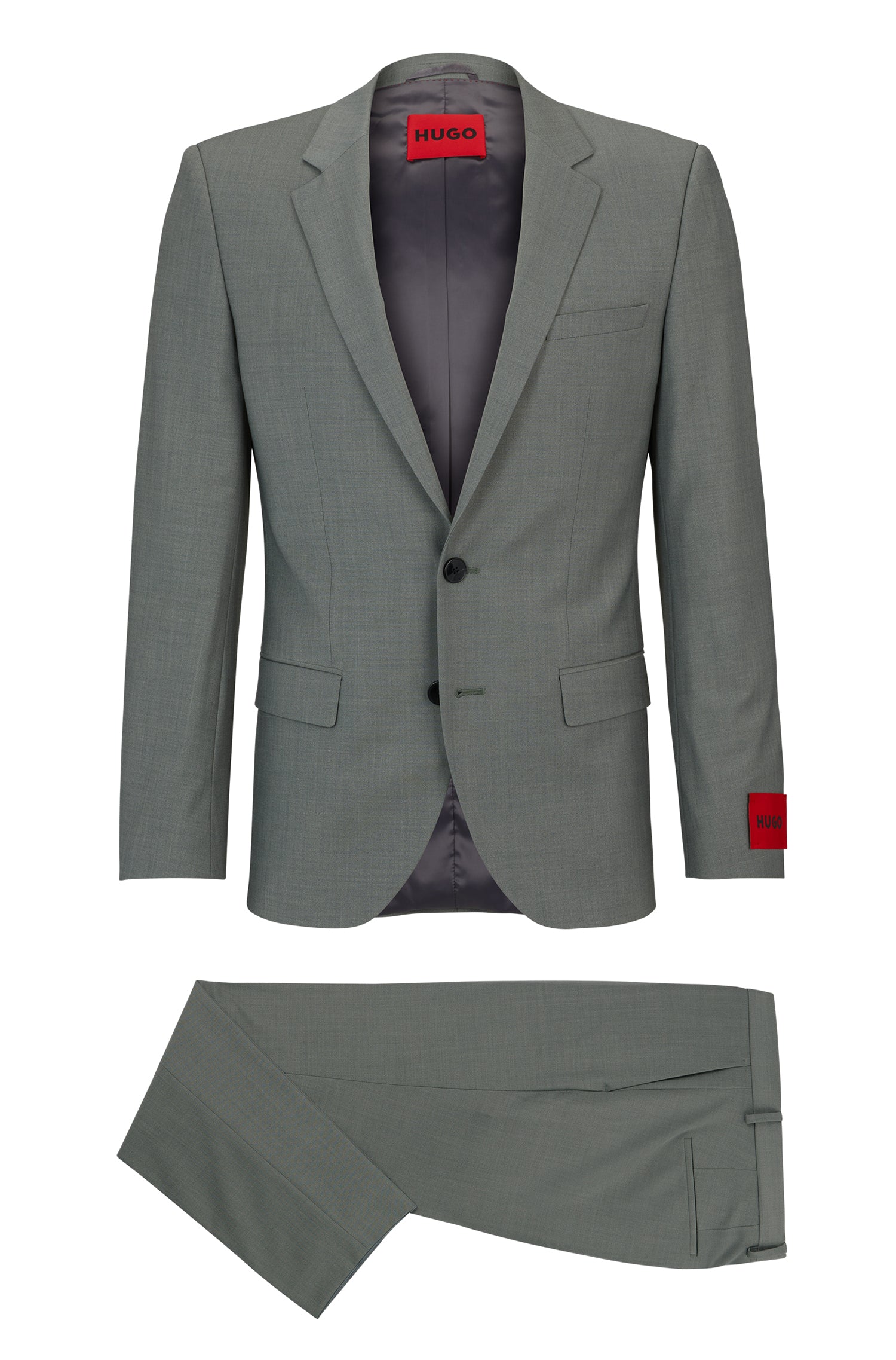 DARK GREEN // BUSINESS SUITS HENRY/GETLIN232X
