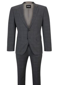 SILVER // BUSINESS SUITS H-HUGE-2PCS-224