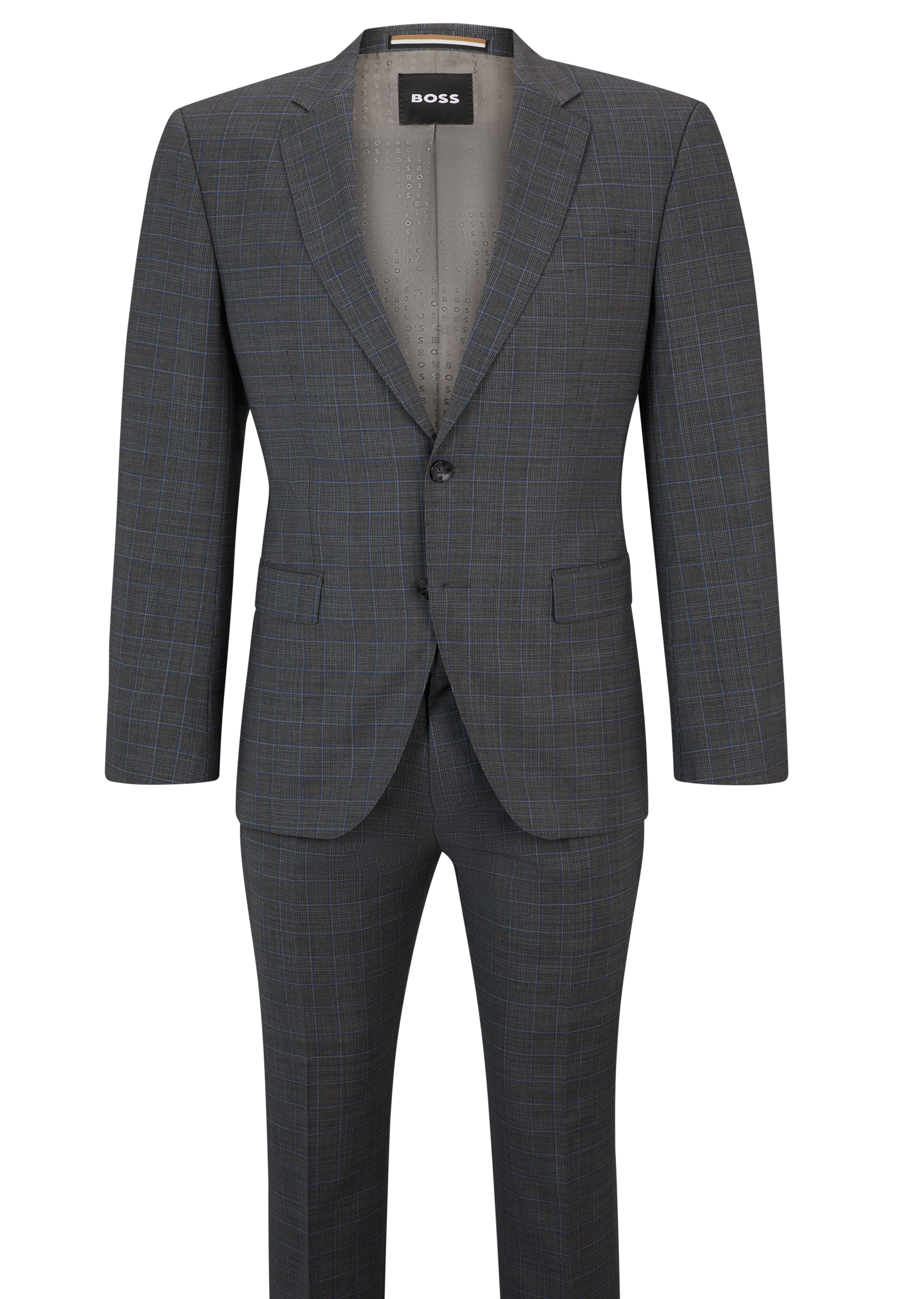 SILVER // BUSINESS SUITS H-HUGE-2PCS-224