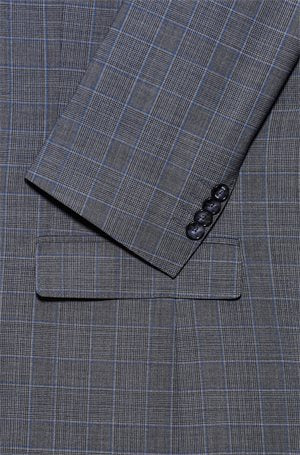 SILVER // BUSINESS SUITS H-HUGE-2PCS-224