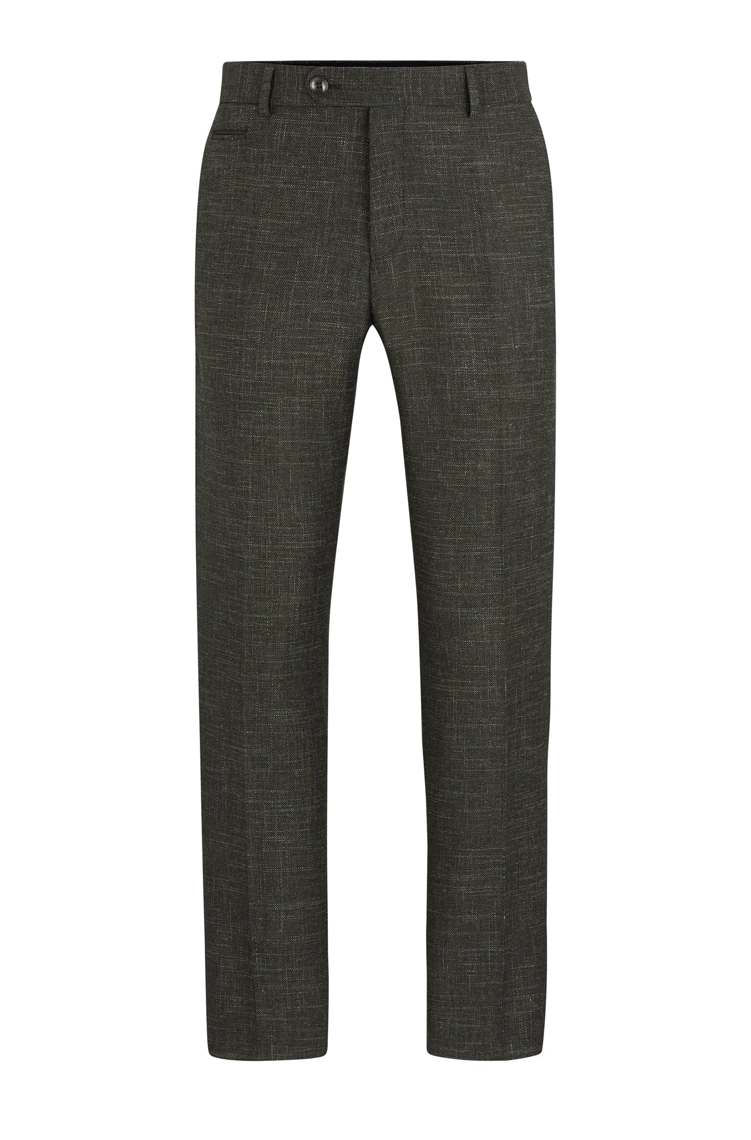 DARK GREEN // FORMAL TROUSERS H-GENIUS-241
