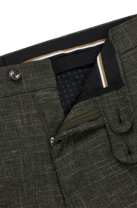 DARK GREEN // FORMAL TROUSERS H-GENIUS-241