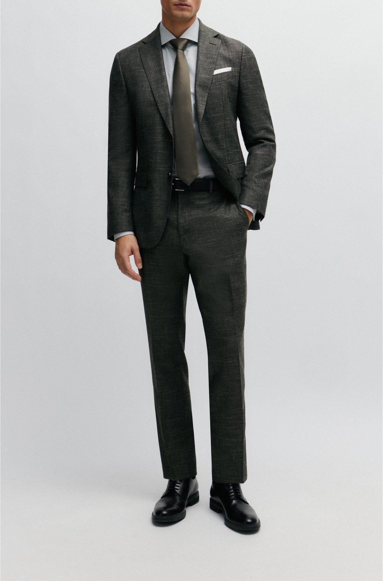 DARK GREEN // FORMAL TROUSERS H-GENIUS-241