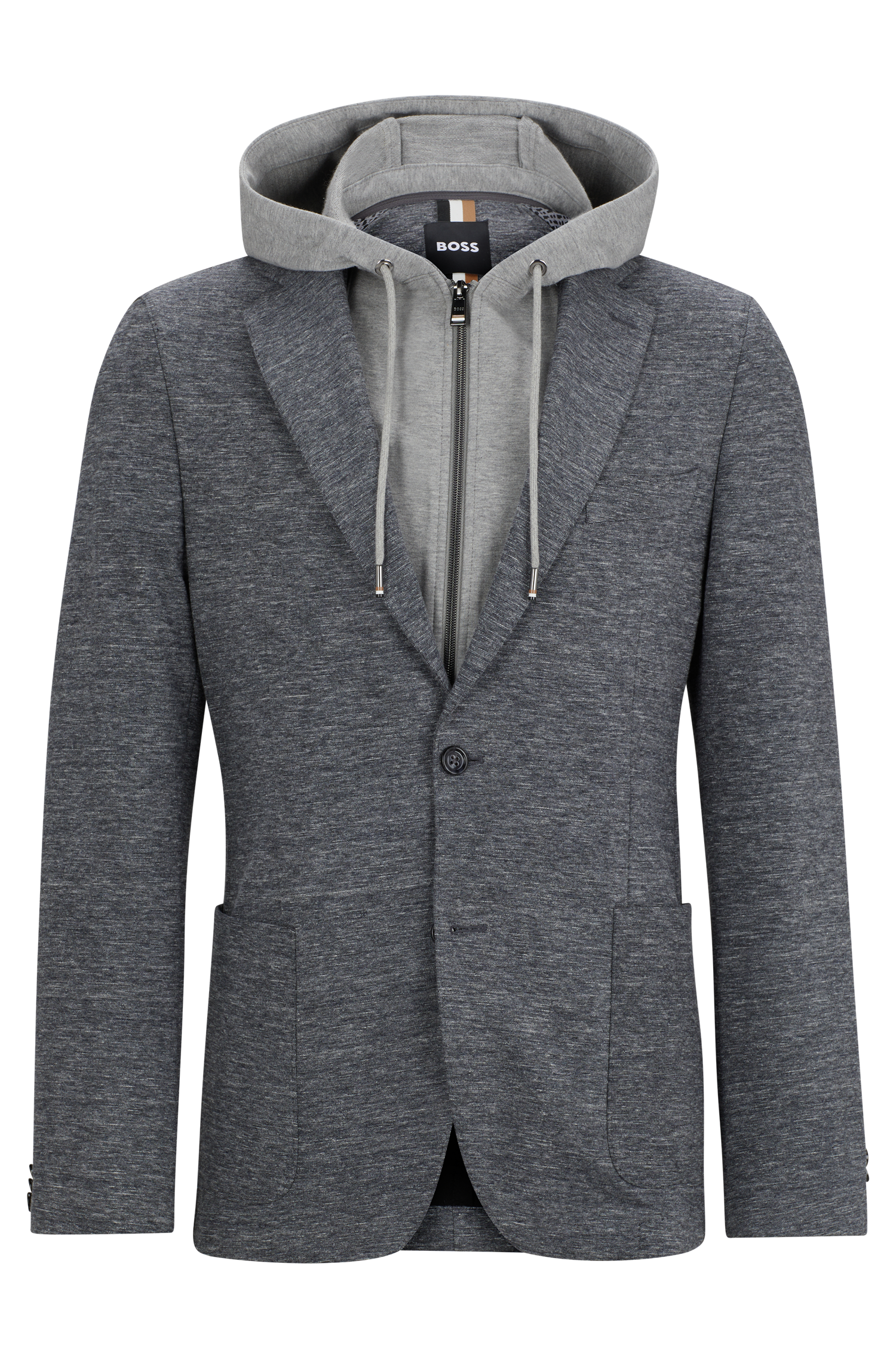 SILVER // BLAZERS C-HANRY-J-HOODIE-233