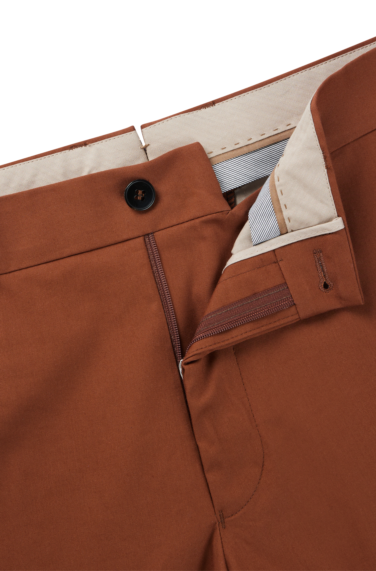 MEDIUM BROWN // FORMAL TROUSERS L-KAITONL-241