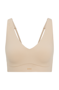 LIGHT BEIGE // BRA BRALETTE LASER CUT