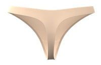 LIGHT BEIGE // BRIEFS THONG LASER CUT