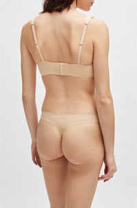 LIGHT BEIGE // BRIEFS THONG LASER CUT