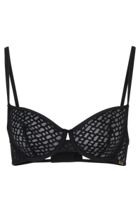 BLACK // BRA UNDERWIRE BRA B LACE