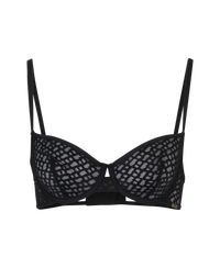 BLACK // BRA UNDERWIRE BRA B LACE