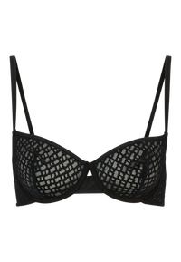 BLACK // BRA UNDERWIRE BRA B LACE