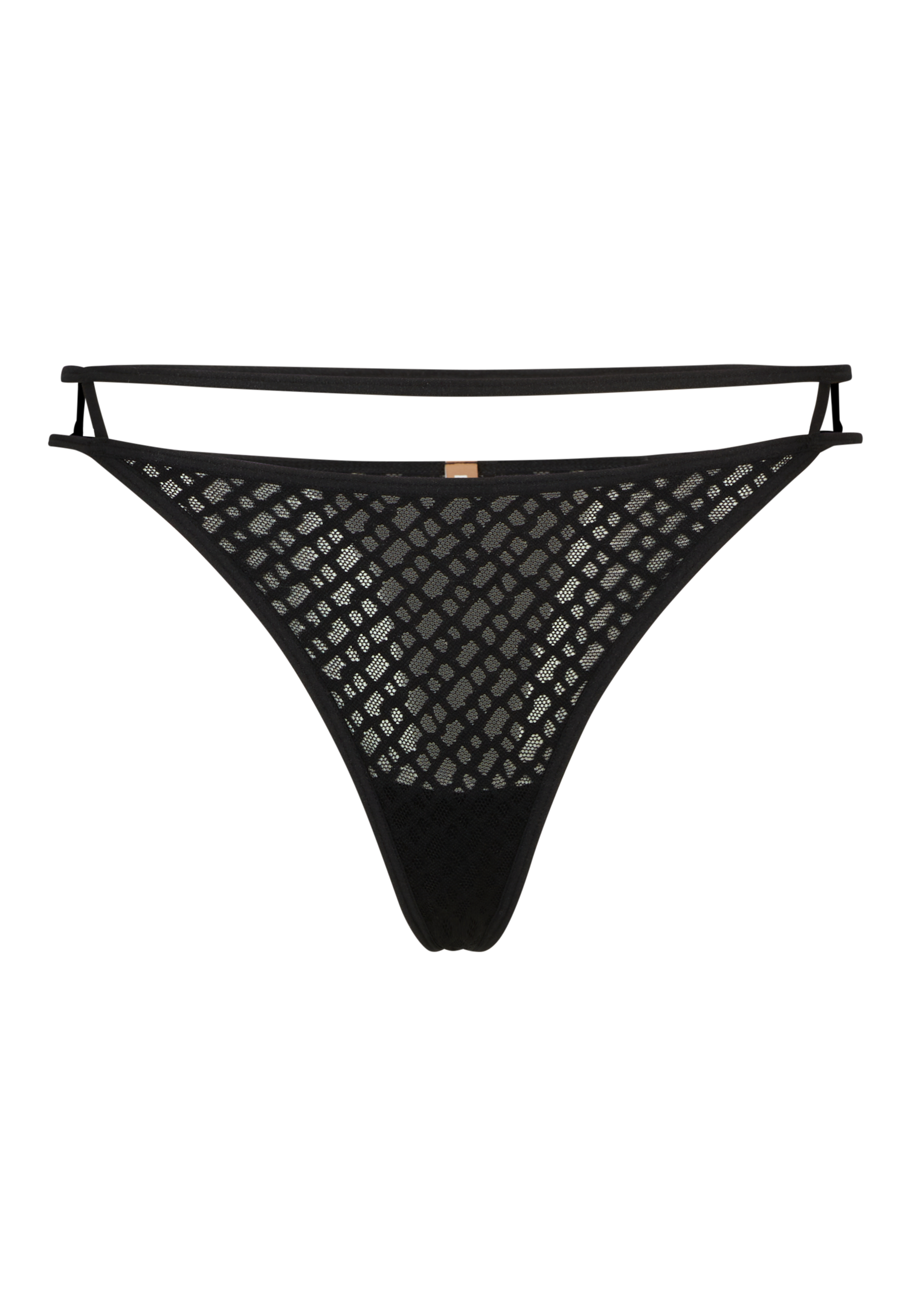 BLACK // BRIEFS THONG B LACE