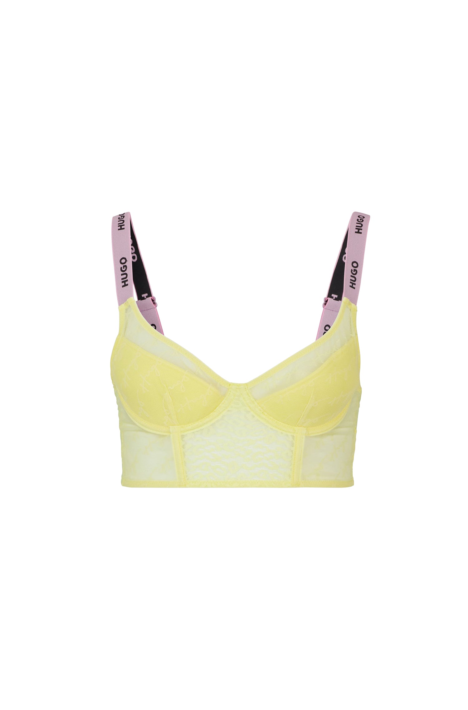 Sporty Bra - Open Yellow