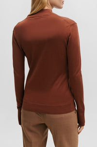 MEDIUM BROWN // KNITWEAR FARINTA