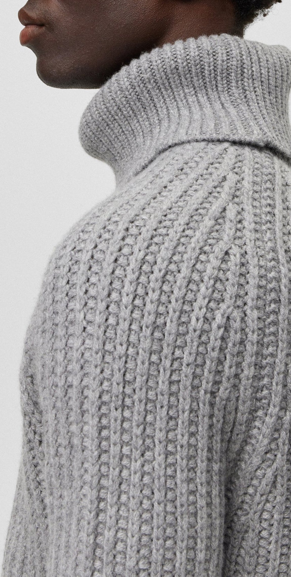 Vemboka wool jumper - Silver