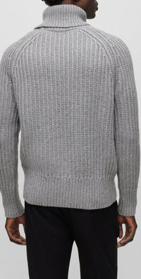 Vemboka wool jumper - Silver