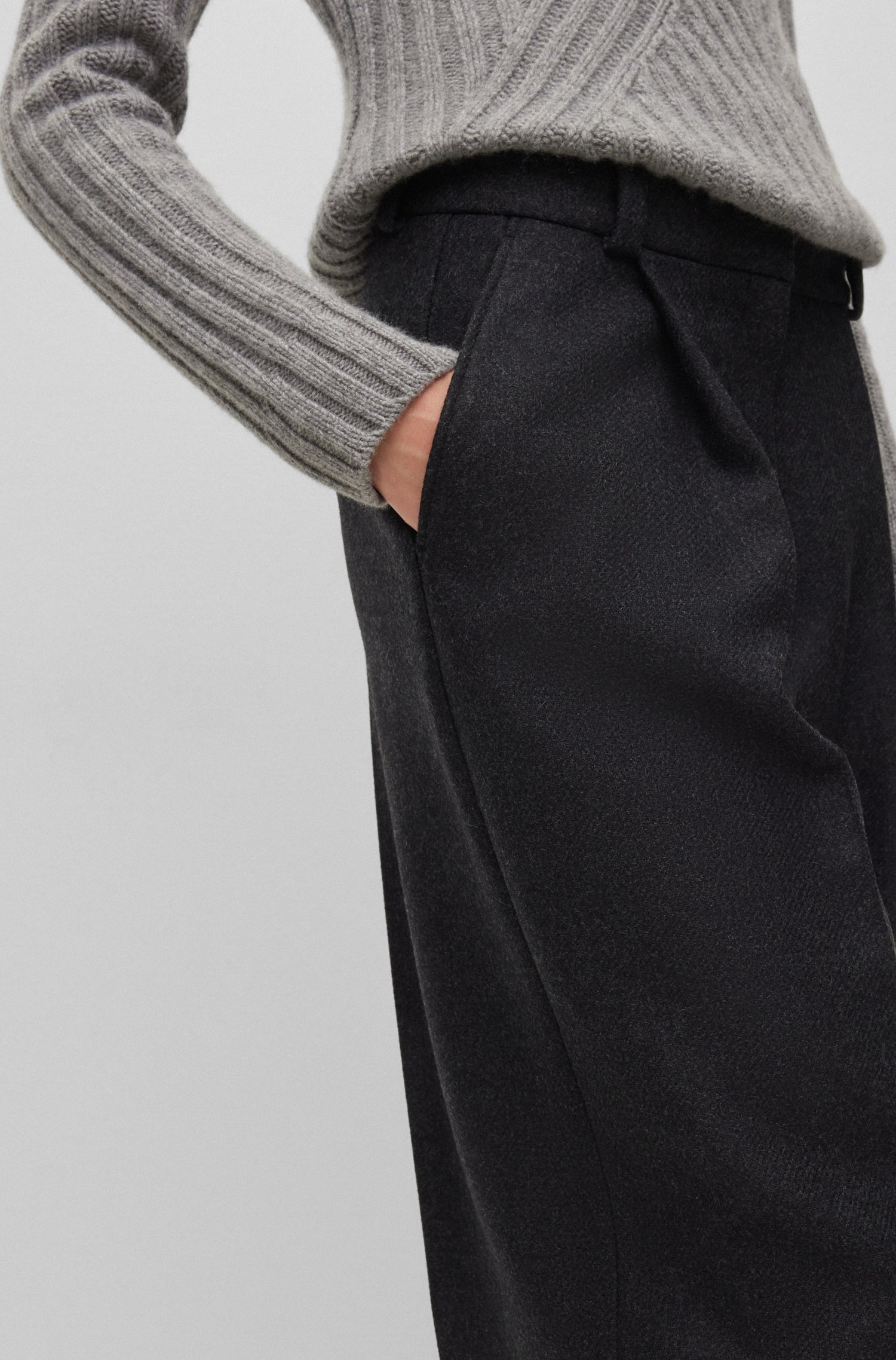 Pantalon Tagaga en laine - Open Grey