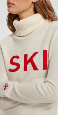 Xeno wool jumper - White