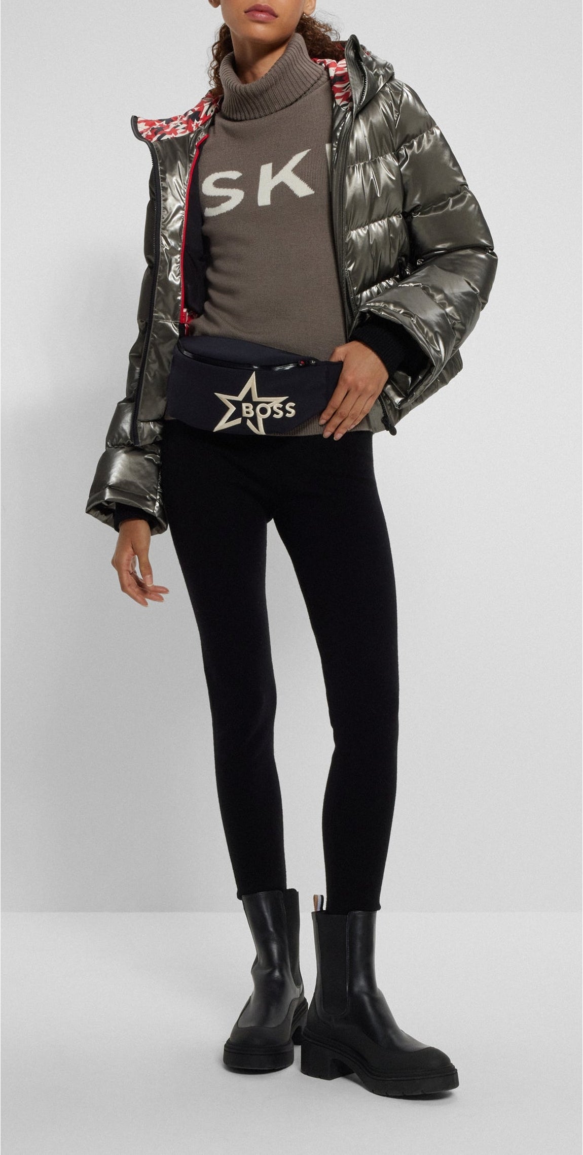 Xeno wool jumper - Dark Beige