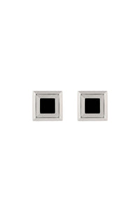 Square Cufflinks - Black