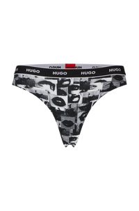 OPEN WHITE // BRIEFS THONG STRIPE PYP
