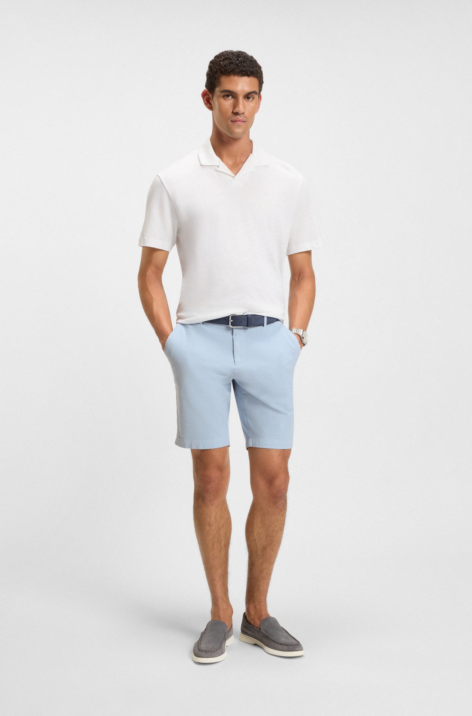 LIGHT & PASTEL BLUE // SHORTS SLICE-SHORT
