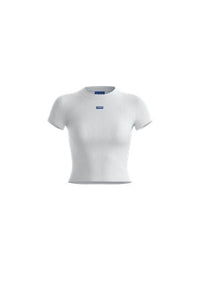 WHITE // T-SHIRTS BABY TEE_B