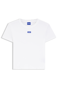 WHITE // T-SHIRTS BABY TEE_B