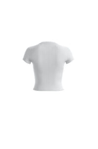 WHITE // T-SHIRTS BABY TEE_B