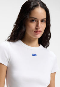WHITE // T-SHIRTS BABY TEE_B