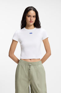 WHITE // T-SHIRTS BABY TEE_B