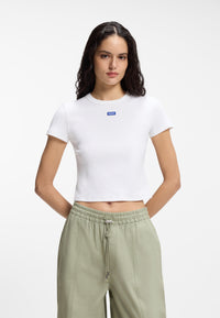 WHITE // T-SHIRTS BABY TEE_B
