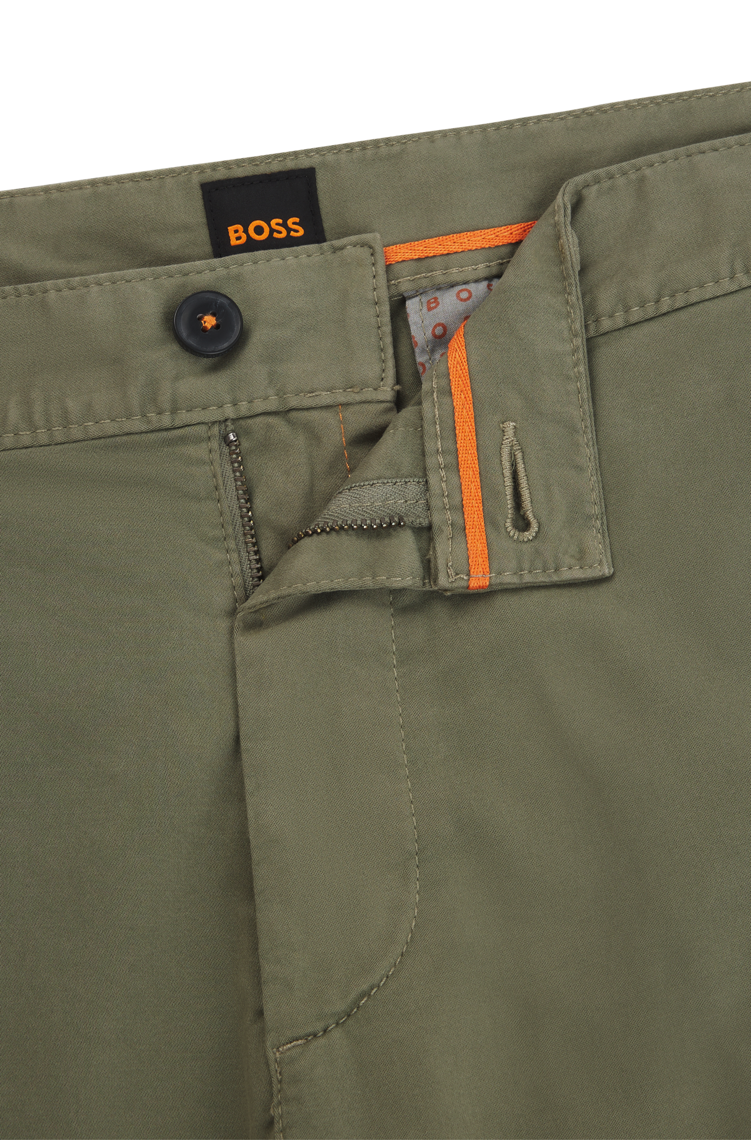 OPEN GREEN // CASUAL TROUSERS CHINO_SLIM