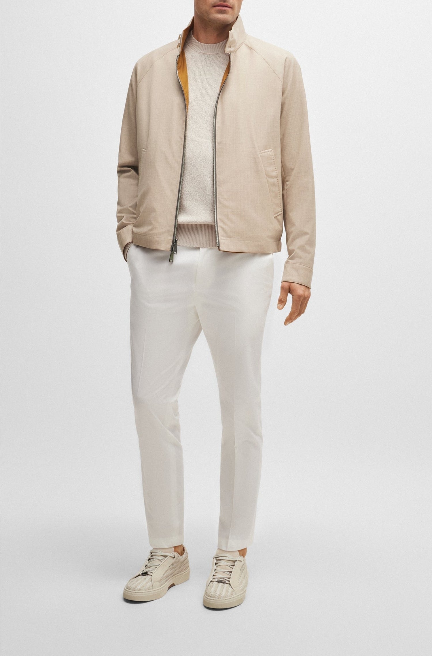 LIGHT BEIGE // OUTERWEAR L-COVER
