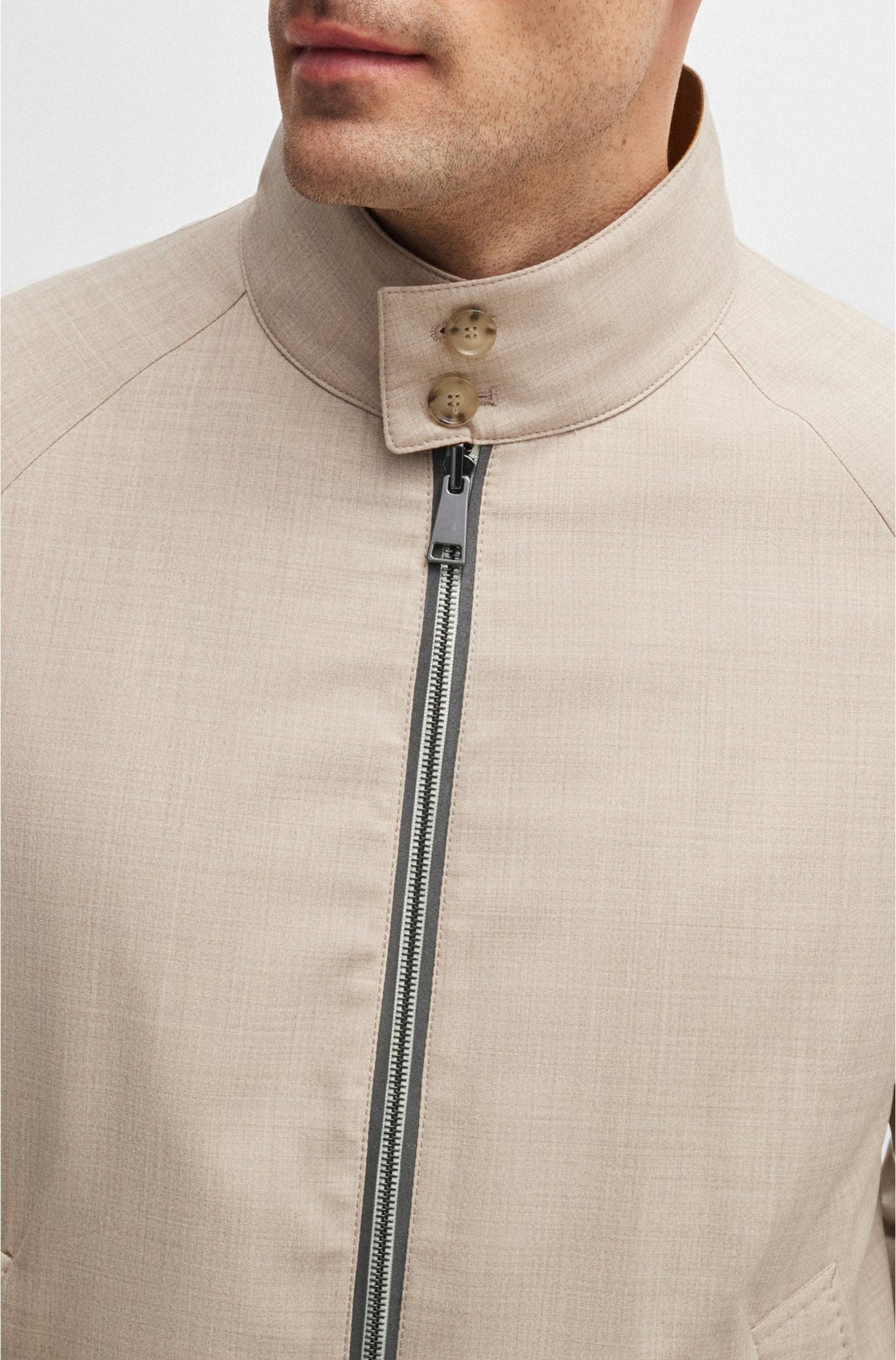 LIGHT BEIGE // OUTERWEAR L-COVER