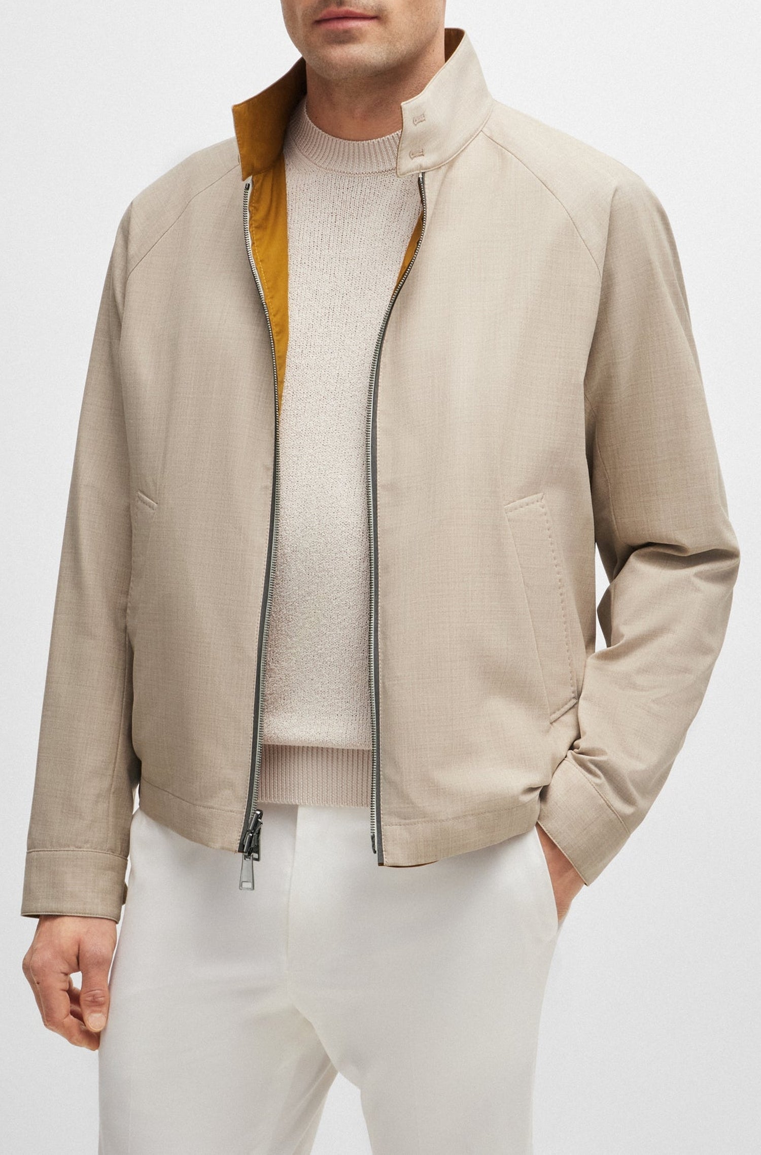 LIGHT BEIGE // OUTERWEAR L-COVER