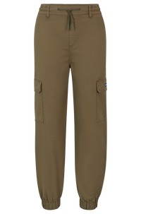 OPEN GREEN // CASUAL TROUSERS HISUNE-1-D_B