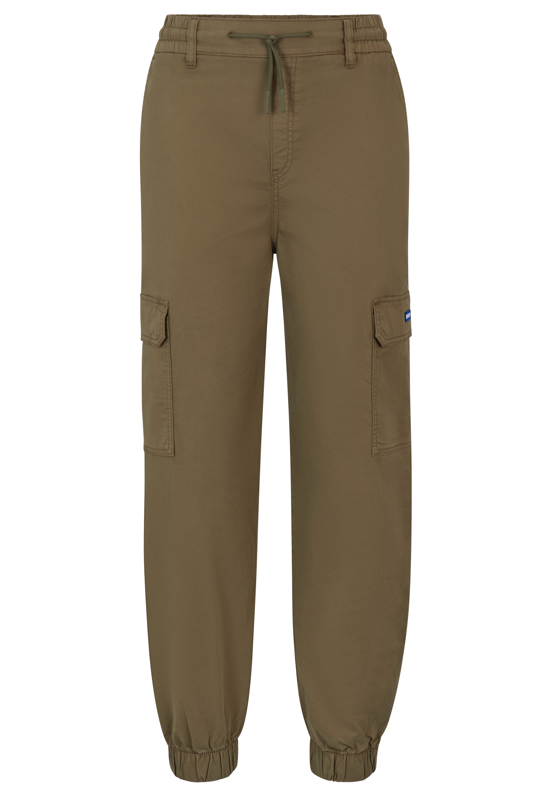 OPEN GREEN // CASUAL TROUSERS HISUNE-1-D_B