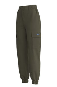 OPEN GREEN // CASUAL TROUSERS HISUNE-1-D_B