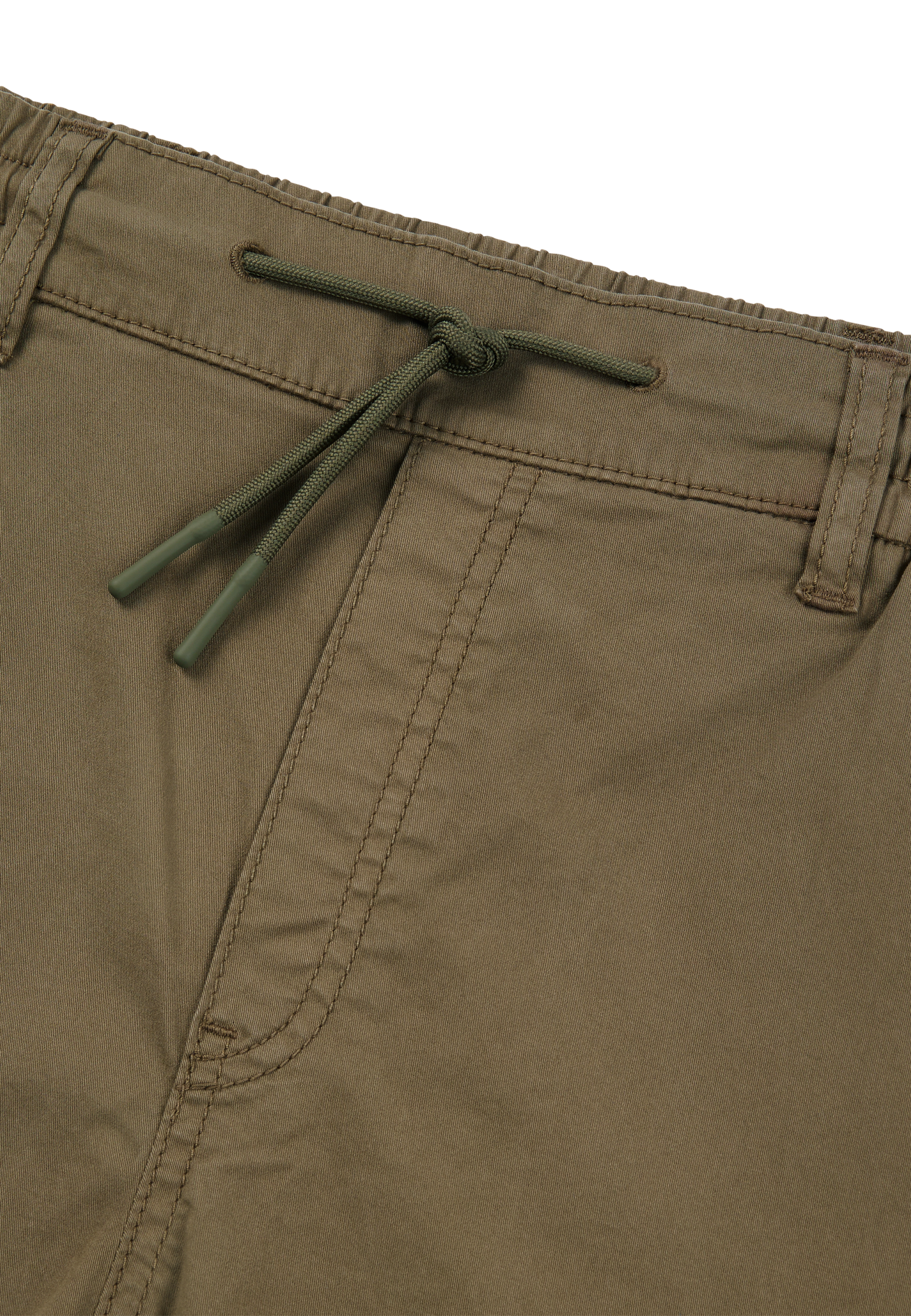 OPEN GREEN // CASUAL TROUSERS HISUNE-1-D_B