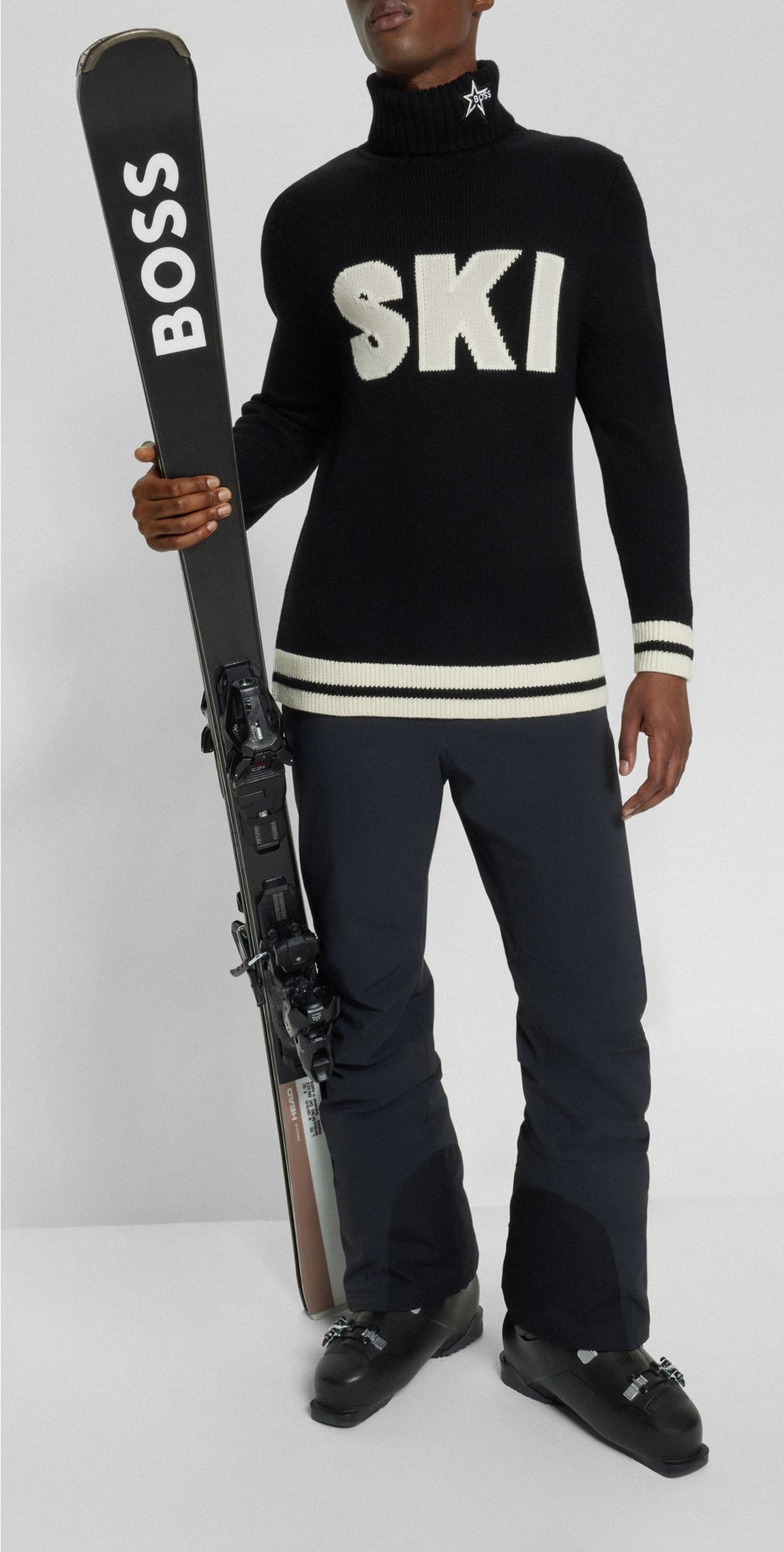 Wool jumper - Black