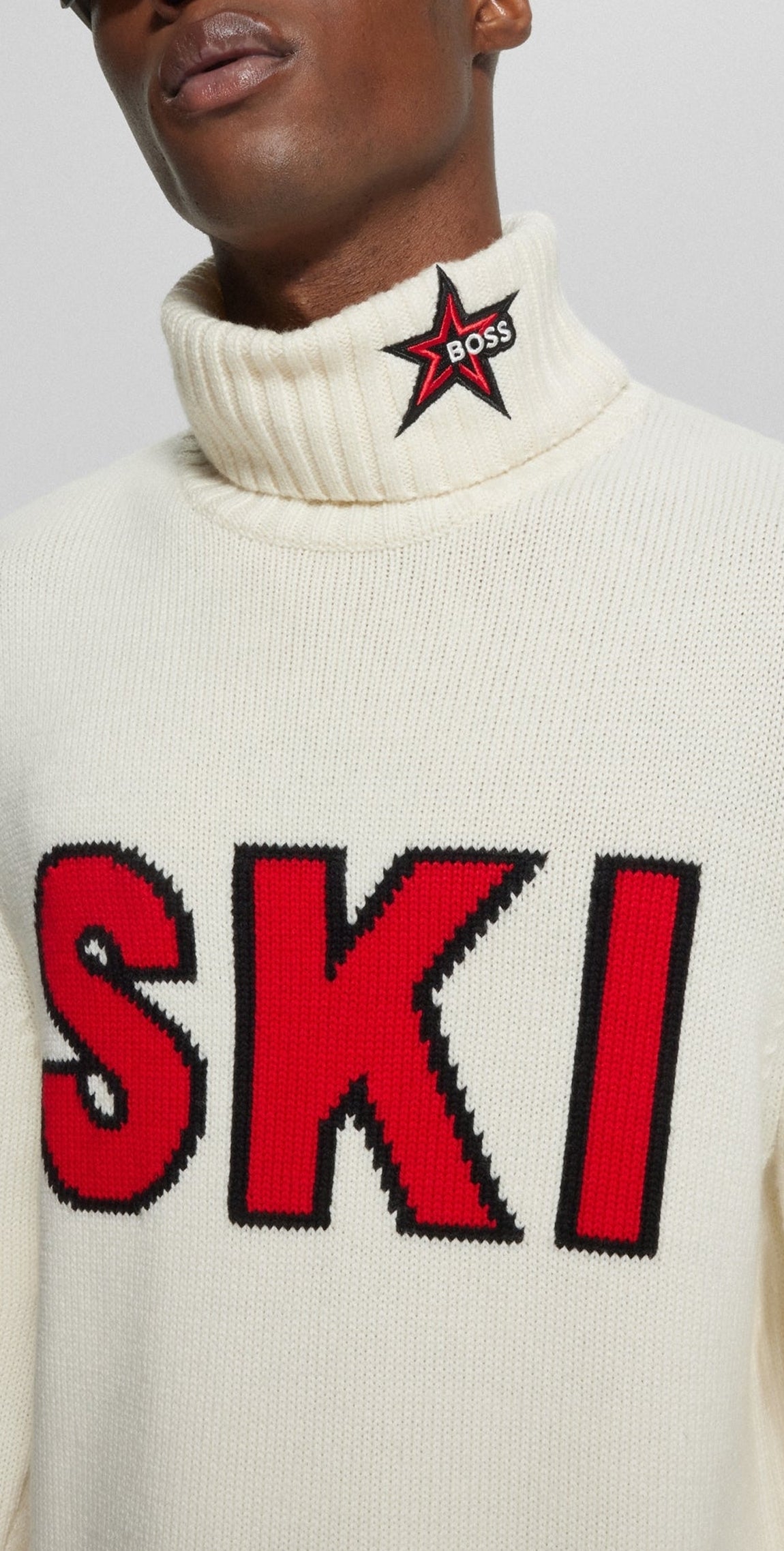 Wool jumper - White
