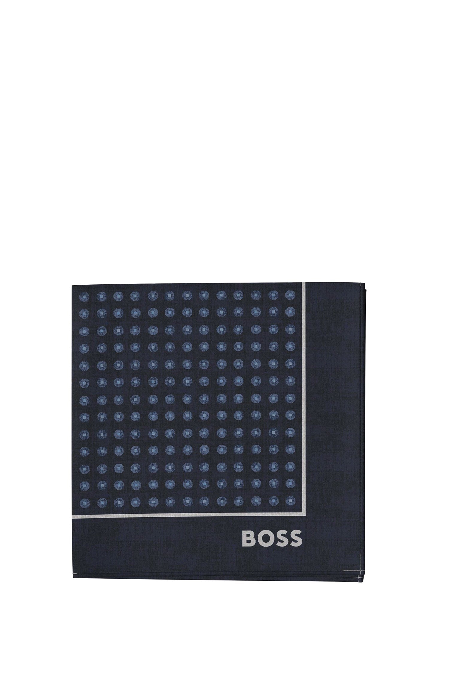 DARK BLUE // POCKET SQUARES H-POCKET SQ-222