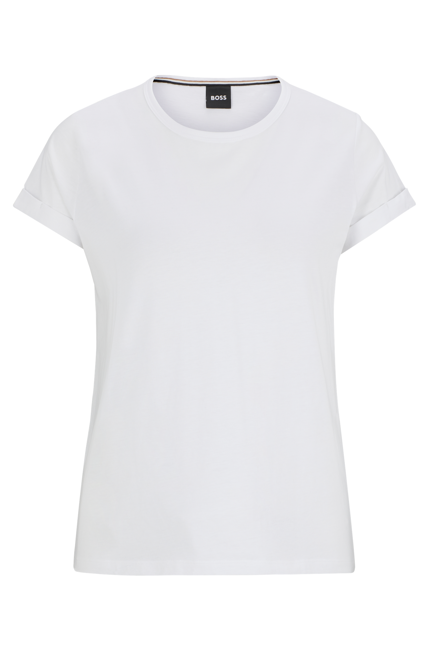 WHITE // CASUAL TOPS EJACINDA_IN