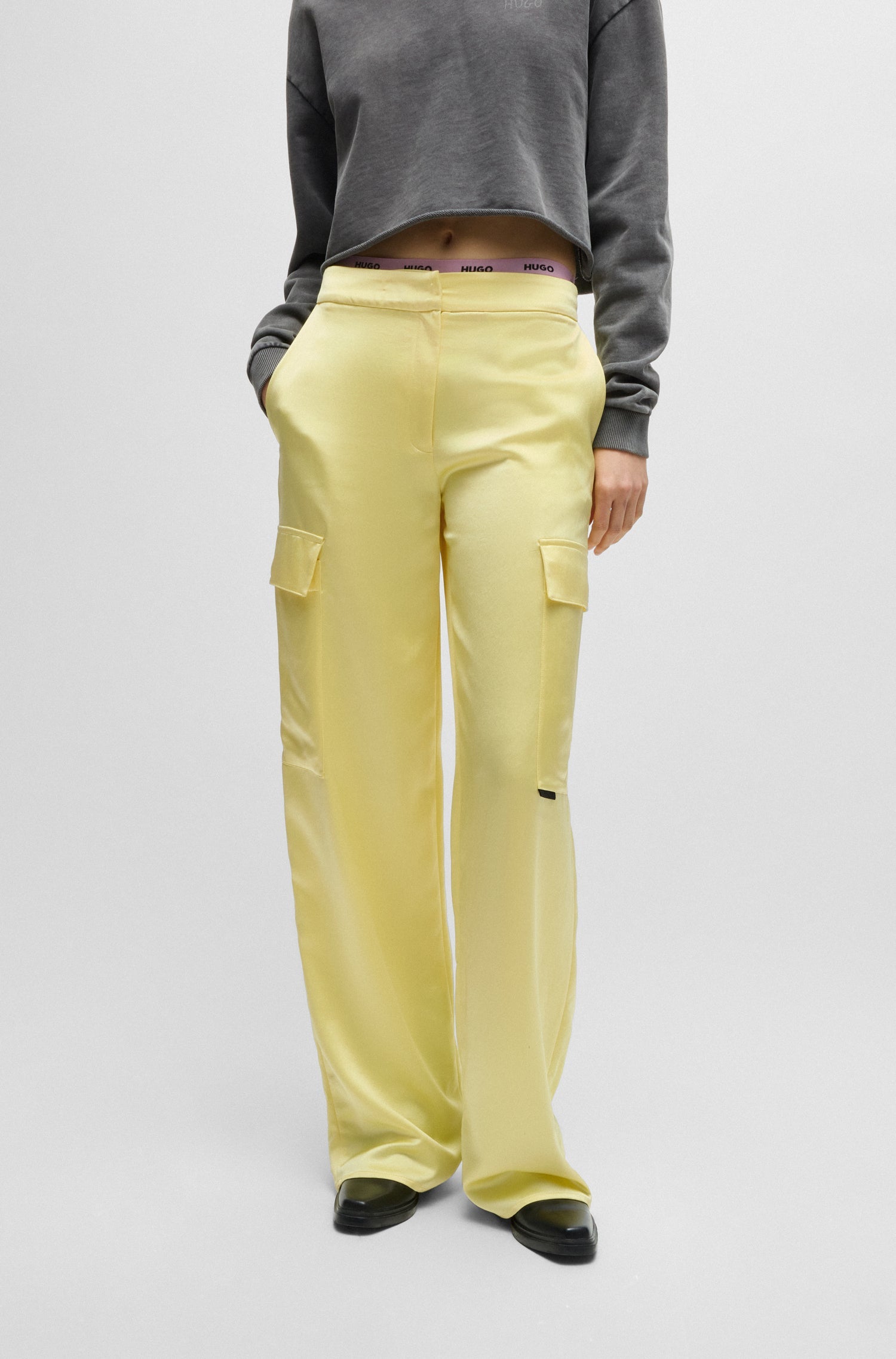 REF ADD // OPEN BEIGE // FORMAL TROUSERS H-BOSS92-T1